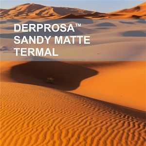 Сенсационная матовая пленка с песчаной структурой  DERPROSA SANDY MATTE THERMAL 50S240